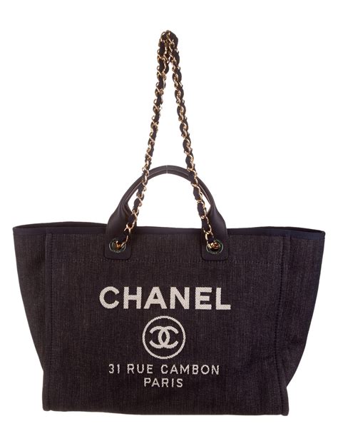 chanel 31 rue cambon paris denim bag|chanel 31 shopping bag pvc.